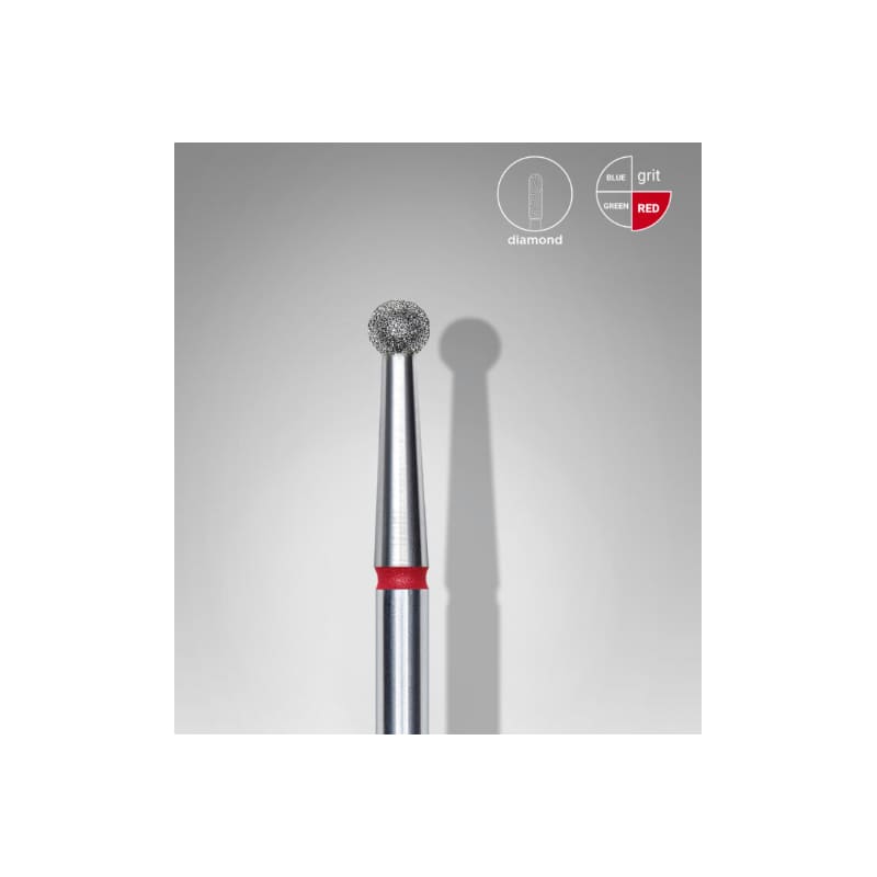 Fresa Diamante 2,3mm Roja