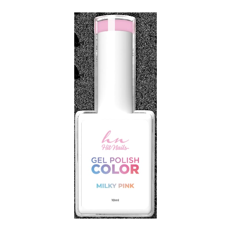Color para Manicura Francesa, Esmalte Semipermanente HN1002 Milky pink