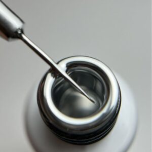 Gel paint metálico Brush Paint Liner Silver Illusion Beauty Nails (efecto espejo líquido)