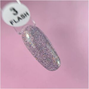 Gel Polish FLASH 03 Illusion Beauty – 5ml Esmalte reflectante