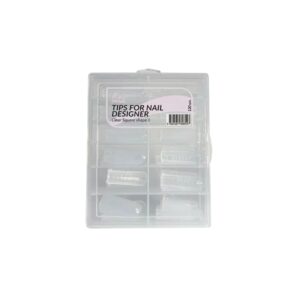 Tips Cuadrada (square) Shape II transparente Dual System HN(formas superiores)